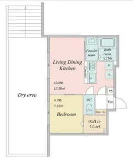 LiveFlat学芸大学 ライブフラット学芸大学【2階】の間取り