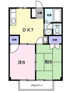 Santyひまわり【2階】の間取り