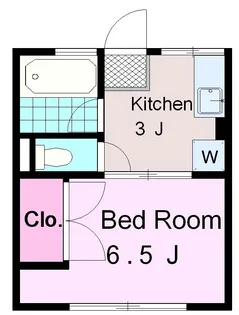 シティハイムKOYAMA【1階】の間取り