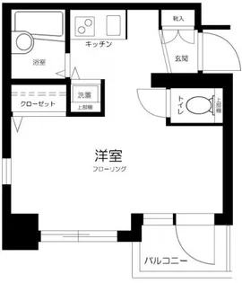 フェニックス目黒【3階】の間取り