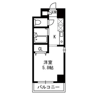 OAK HOUSE【7階】の間取り