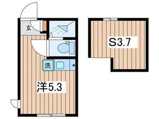 アヴァンティ日吉【2階】の間取り