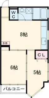 ROSEBUD【2階】の間取り