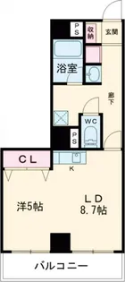 KFマンション【2階】の間取り