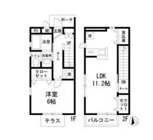 サンクレールA棟の間取り