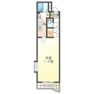 ステューディオ細野【3階】の間取り