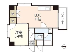 第3コーポ大場【7階】の間取り