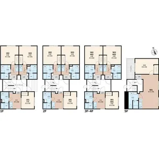セレス池田山【5階】の間取り