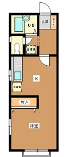 グランマルシェ【2階】の間取り