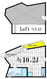 SAKAMURA HOUSE【3階】の間取り