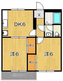 加藤マンション【3階】の間取り