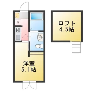 ハーミットクラブハウス菊名B棟【1階】の間取り