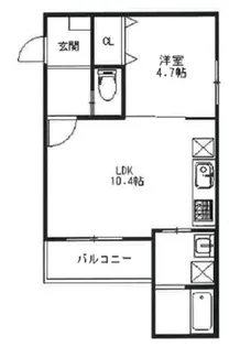plano庚午【2階】の間取り