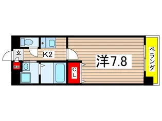 すまいる川名【5階】の間取り