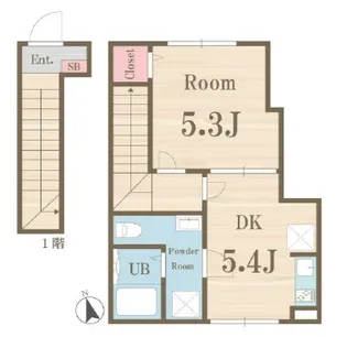 ベリエ池袋本町の間取り