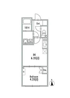 GRAN PASEO大森II【2階】の間取り