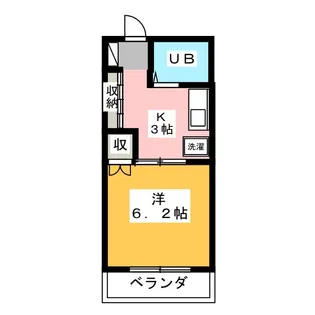 ヴィラキャンパス【1階】の間取り