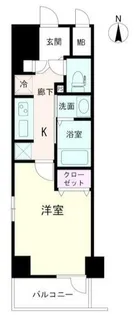 ライジングプレイス亀戸【9階】の間取り