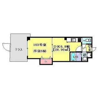 Plaisir【1階】の間取り