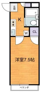 Tフラッツ2【1階】の間取り