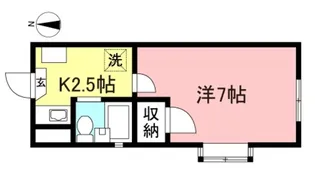 ソワール【2階】の間取り