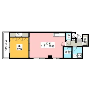 グレースシャトー【1階】の間取り
