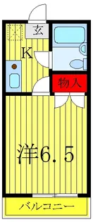 西片ハイツ【2階】の間取り