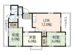 MAISON HASHIMOTO【1階】の間取り