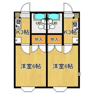 アリス東小泉第1【1階】の間取り