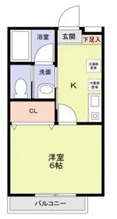Argione高島平【1階】の間取り