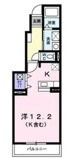 メゾン ベル【1階】の間取り