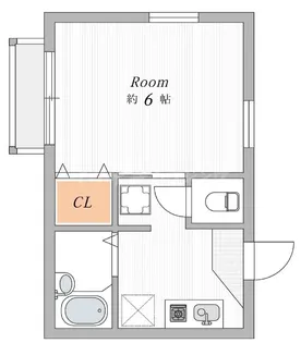 ローラ中野【2階】の間取り