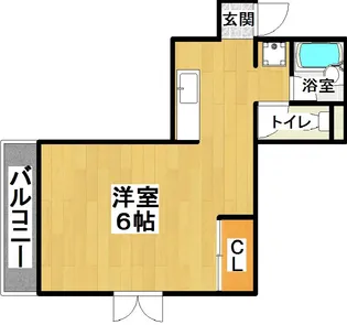 カサ・タイム・セレクト【3階】の間取り