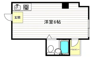 昭和グランドハイツ第2菅栄【10階】の間取り