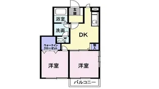 マノワール参番館【1階】の間取り