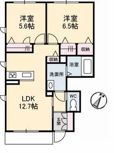 ニンナ・ナンナ A棟【1階】の間取り