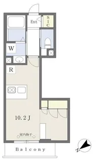 Vita Comoda【2階】の間取り