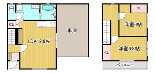 グリーンアパートVの間取り
