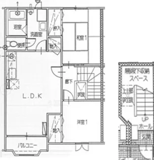 ノーブルコート105【2階】の間取り