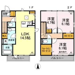 ドゥパレ生石の間取り