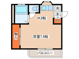 村田ハイツ【2階】の間取り