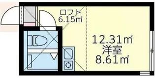 ユナイト子安イザベラの丘【2階】の間取り