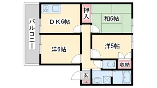 セピアコート【2階】の間取り