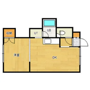 パレスエイト【4階】の間取り