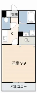 ラフィネシャンブル【2階】の間取り