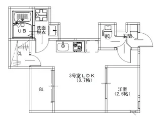 REGALEST TII【3階】の間取り