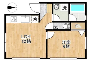 レルム南麻布【3階】の間取り