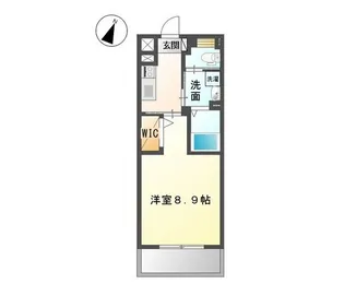 クオリティ グレイス【1階】の間取り