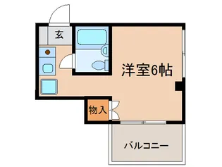 アルファ市川【2階】の間取り