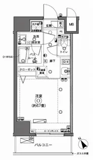 ZOOM横浜【9階】の間取り
